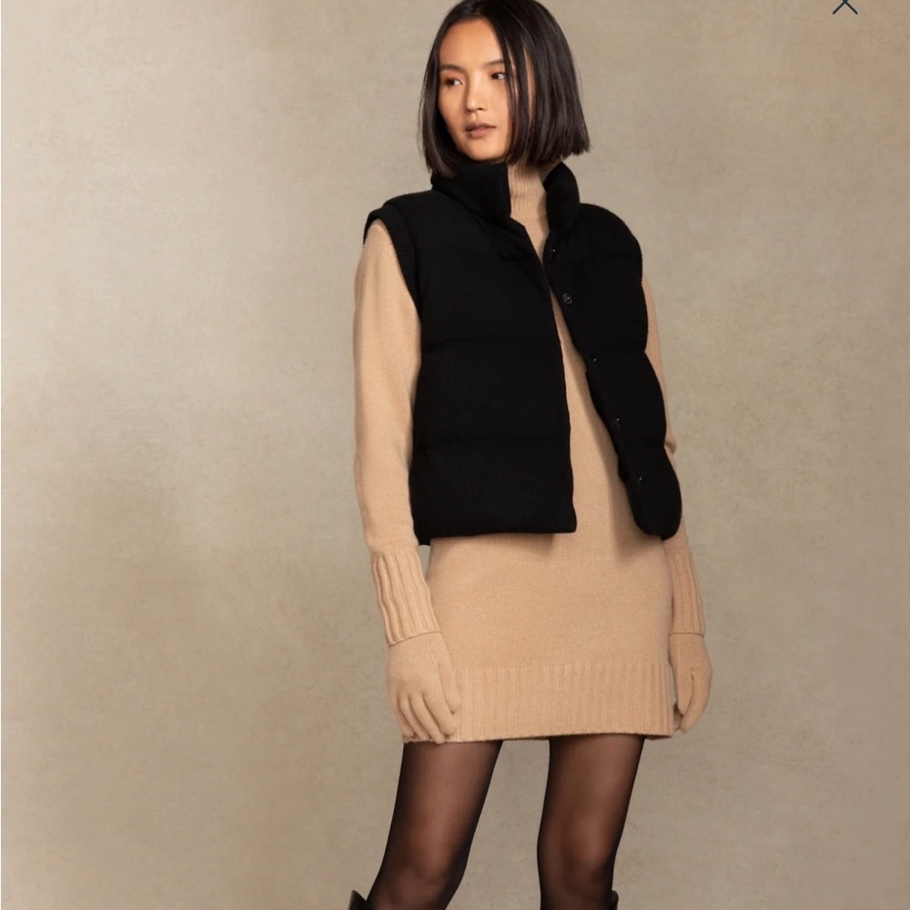 NAKED CASHMERE ELLIE PUFFER VEST in excellent condition